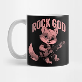 Rock God Fox Mug